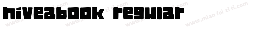 NiveaBook Regular字体转换